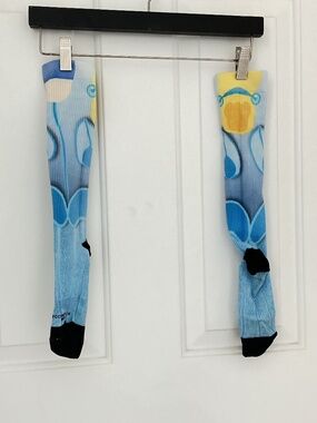 Crazy compressions Cinderella compression socks . size 7/7.5